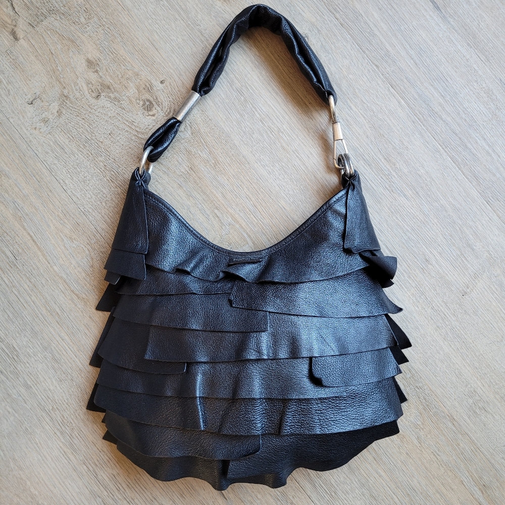 YSL Elegant Black Layered Women's Bag